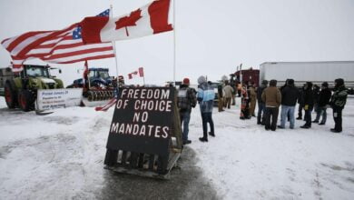 Photo of Canadian Judge Orders To End The Protest At U.S Canadian Border