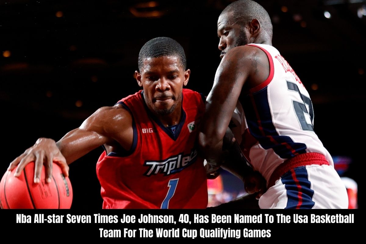 Nba All-star Seven Times Joe Johnson,