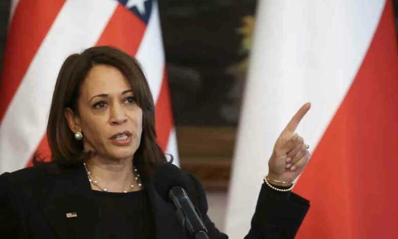 After A Question Regarding Ukrainian Refugees, Harris Was Chastised For Laughing