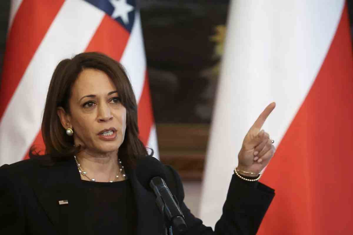 After A Question Regarding Ukrainian Refugees, Harris Was Chastised For Laughing