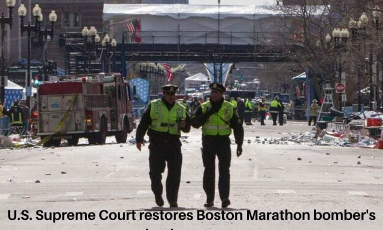 The Us Supreme Court Reinstated The Death Penalty For The Boston Marathon Bomber