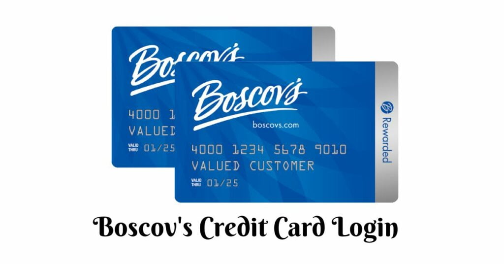 Boscov's Credit Card Login