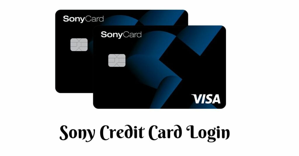 Sony Credit Card Login
