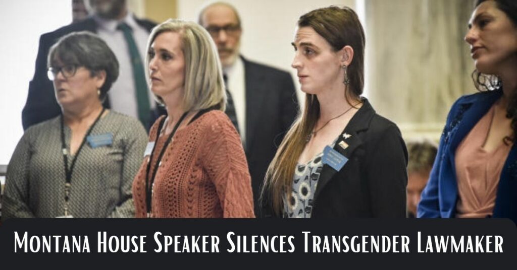 Montana House Speaker Silences Transgender Lawmaker