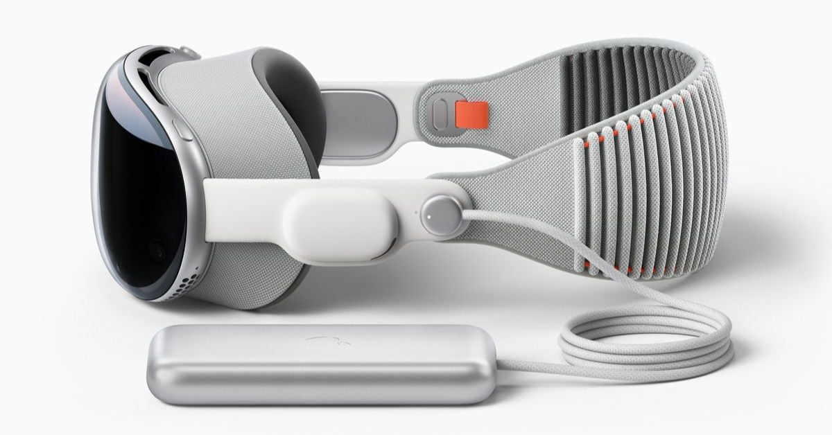 Design of the Apple Vision Pro ARVR headset