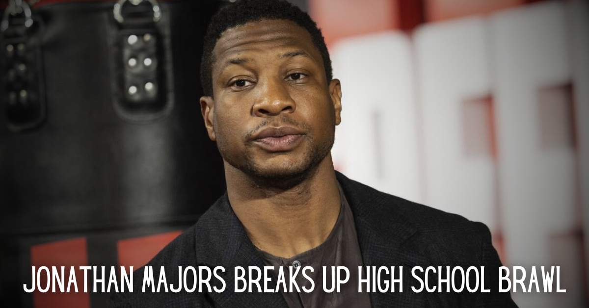 Jonathan Majors Breaks Up High School Brawl