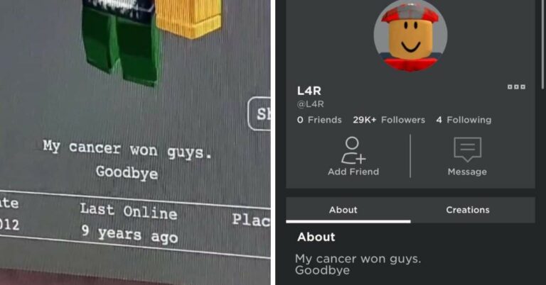 'My Cancer Won Guys Goodbye' In Roblox - What Really Happened?